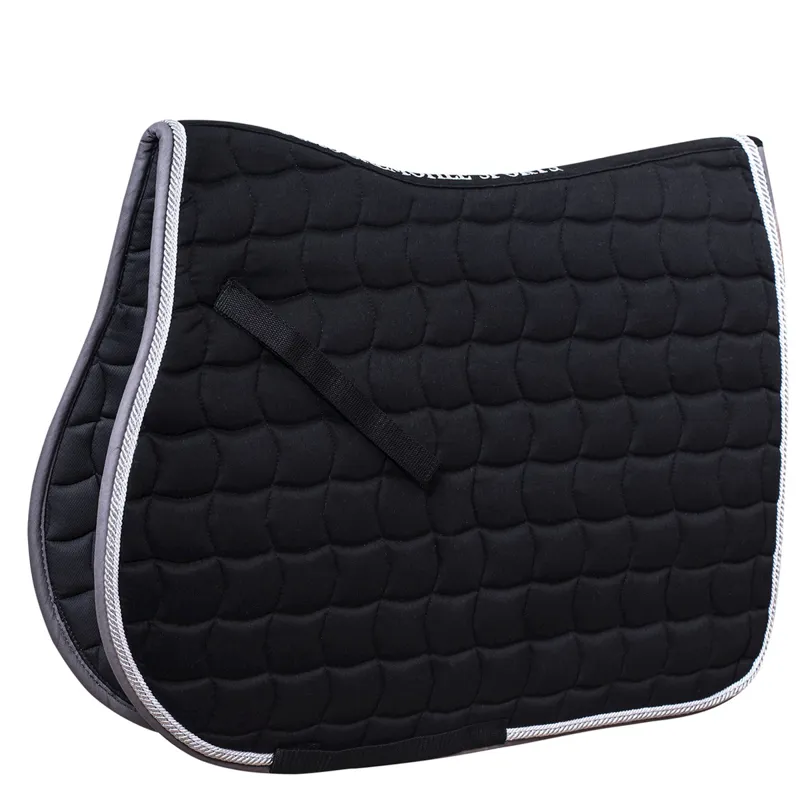 Schockemohle Dynamite Jumping Saddlepad - Black/Silver